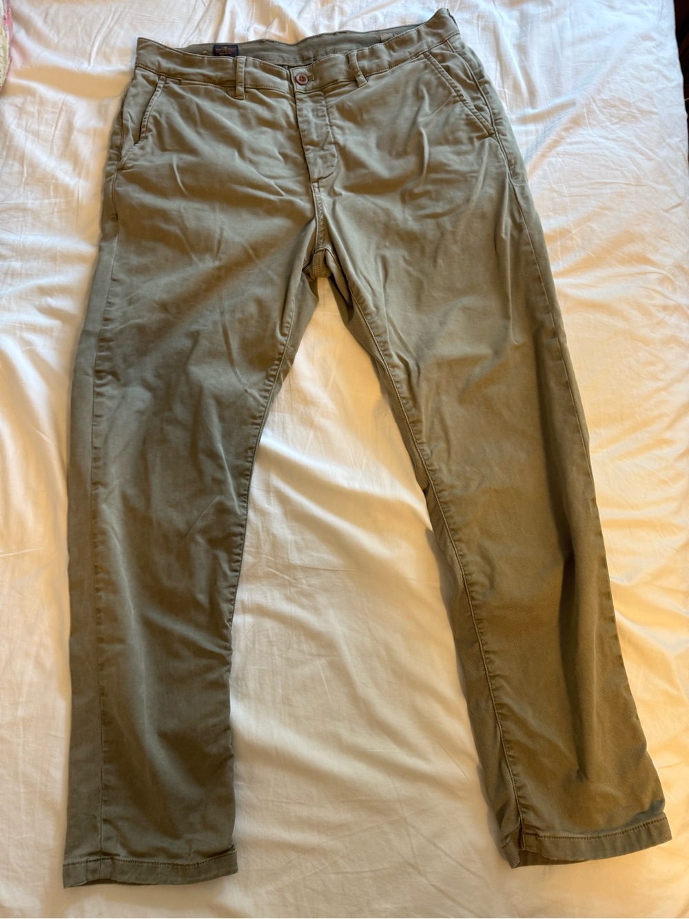 Faherty Men's Coastline Chino - Olive Valley - 33x30